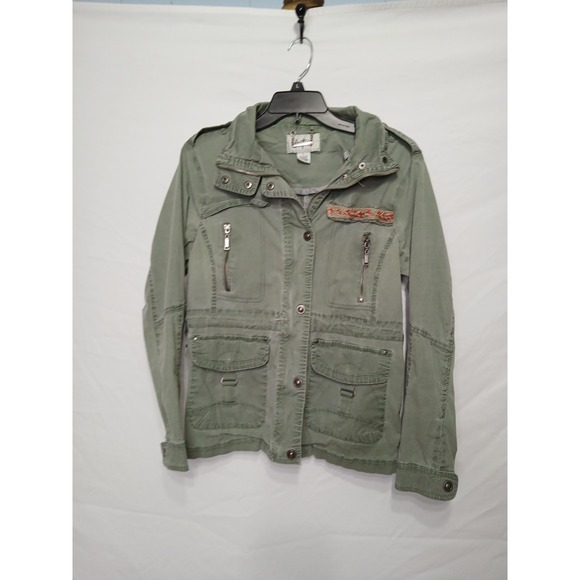 Daytrip Jackets & Blazers - Daytrip utility cinch military grunge safari lightweight jacket size large